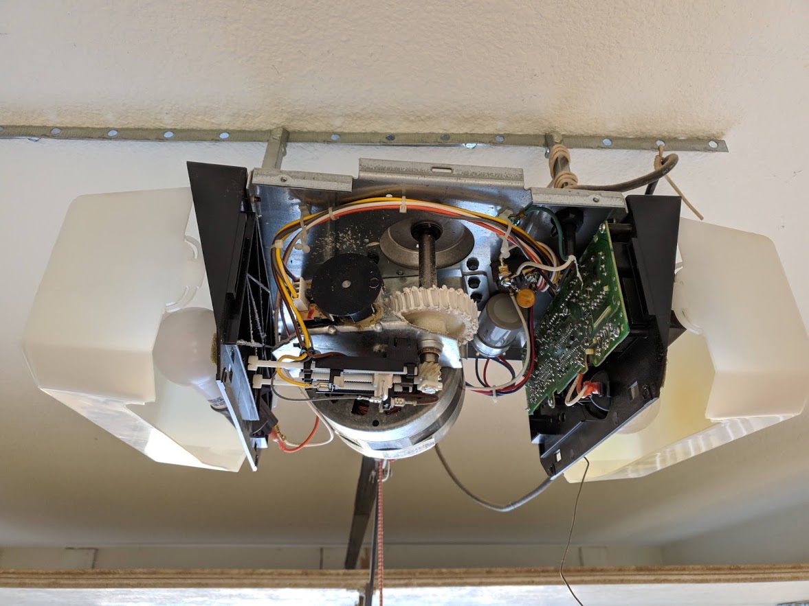 Garage Door Opener all busted up