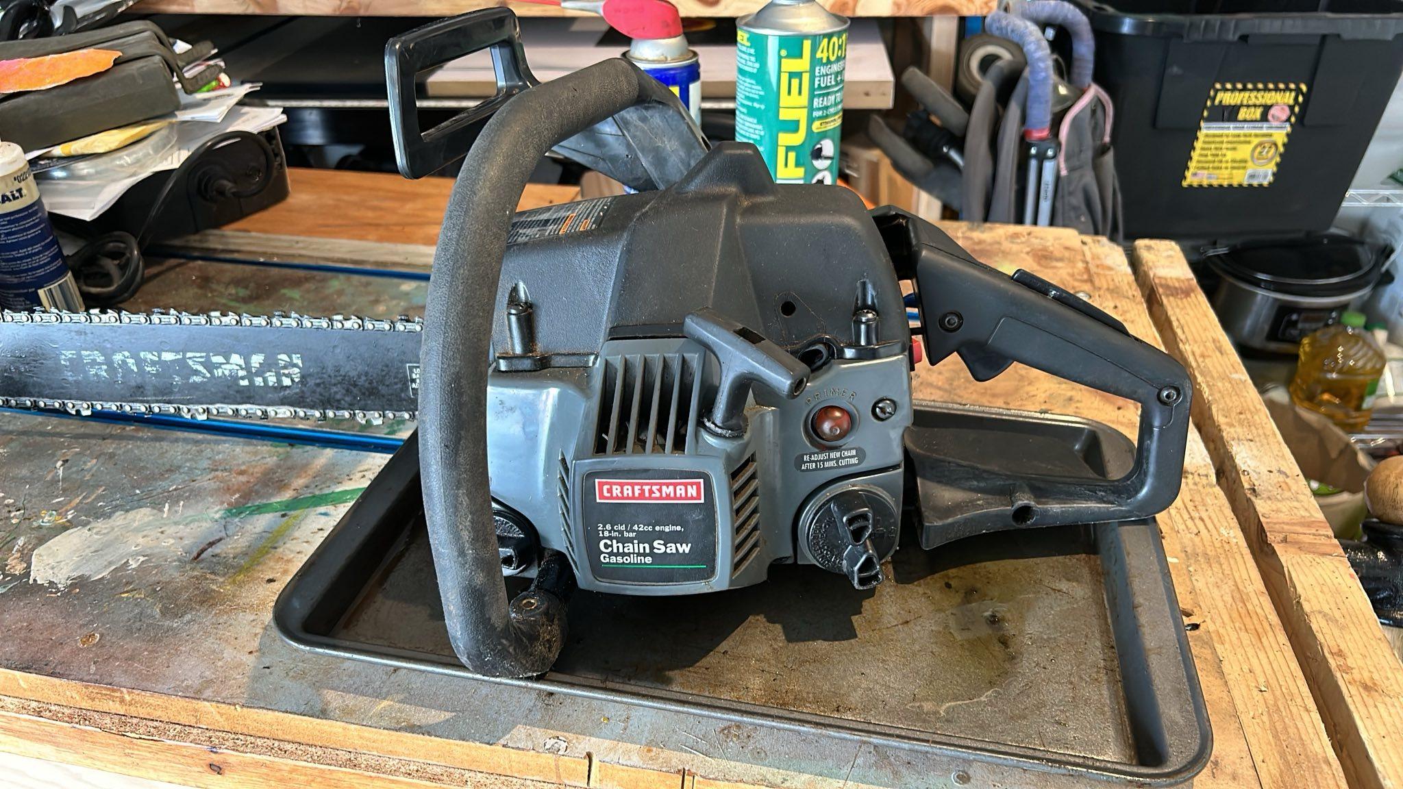 Getting a free chainsaw to run for the first time in over 10 years